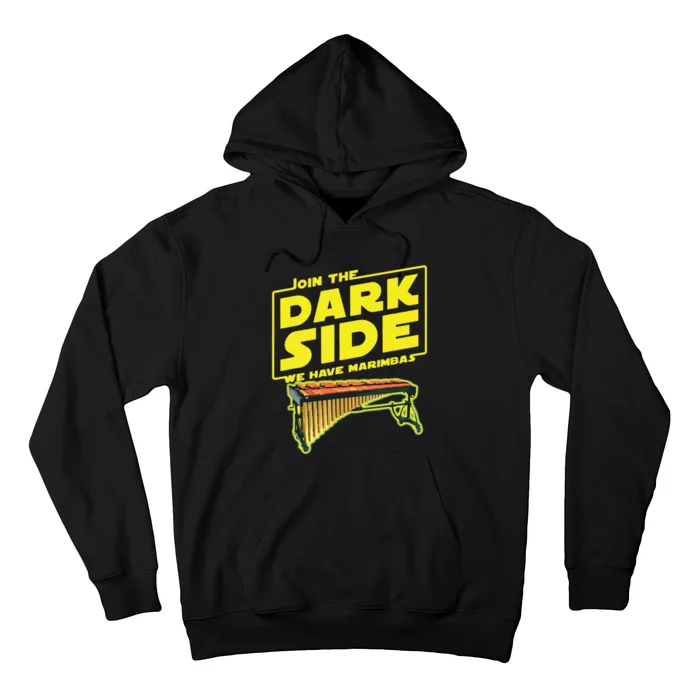 Join The Dark Side Marimba Player Hoodie