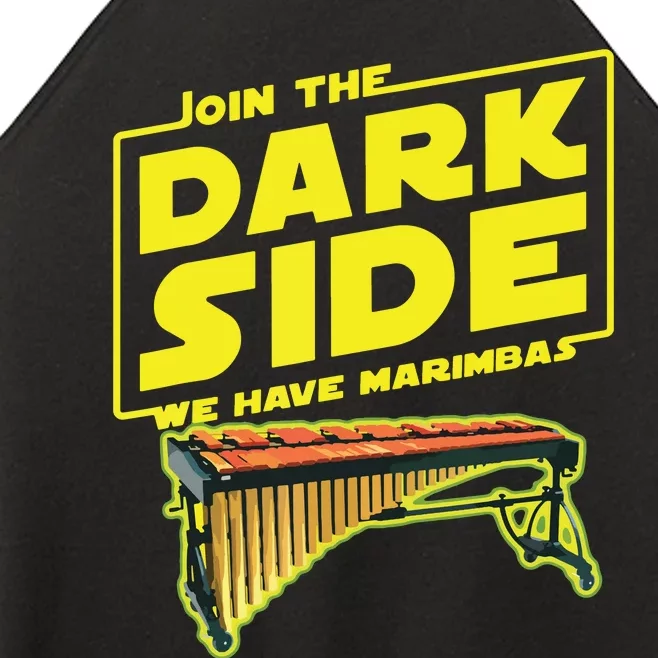 Join The Dark Side Marimba Player Women’s Perfect Tri Rocker Tank