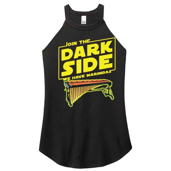 Join The Dark Side Marimba Player Women’s Perfect Tri Rocker Tank