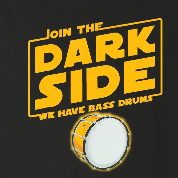 Join The Dark Side Bass Drum Player Toddler Long Sleeve Shirt