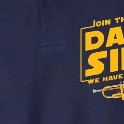 Join The Dark Side Trumpet Player Softstyle Adult Sport Polo