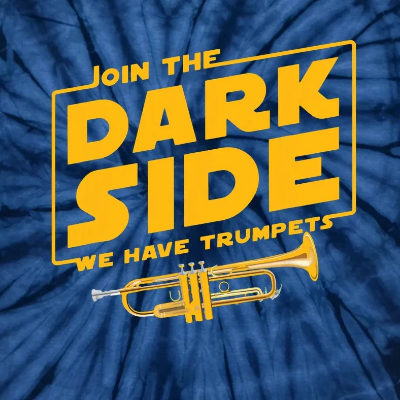 Join The Dark Side Trumpet Player Tie-Dye T-Shirt