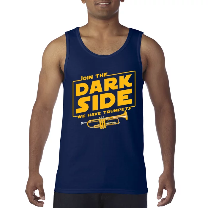 Join The Dark Side Trumpet Player Tank Top