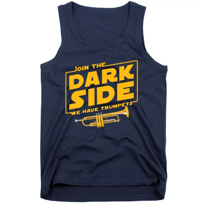 Join The Dark Side Trumpet Player Tank Top