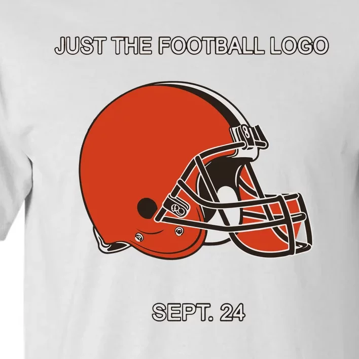 Just The Football Logo Sept 24 Tall T-Shirt