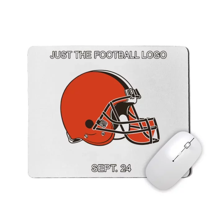 Just The Football Logo Sept 24 Mousepad