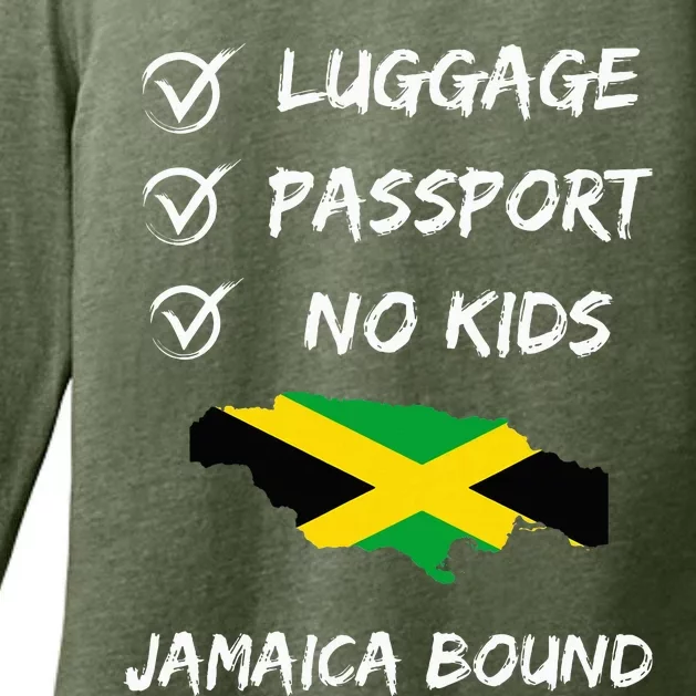 Jamaican Travel For Your Next Vacation To Jamaica Womens CVC Long Sleeve Shirt