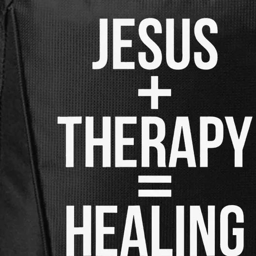 Jesus Therapy Healing City Backpack