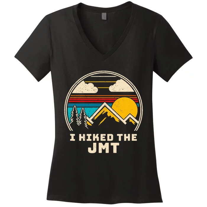 Jmt Thruhiker; I Hiked The Jmt Women's V-Neck T-Shirt