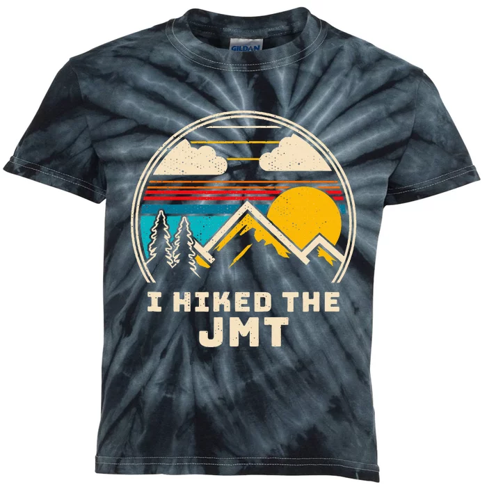 Jmt Thruhiker; I Hiked The Jmt Kids Tie-Dye T-Shirt