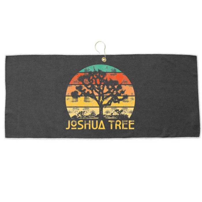 Joshua Tree Large Microfiber Waffle Golf Towel