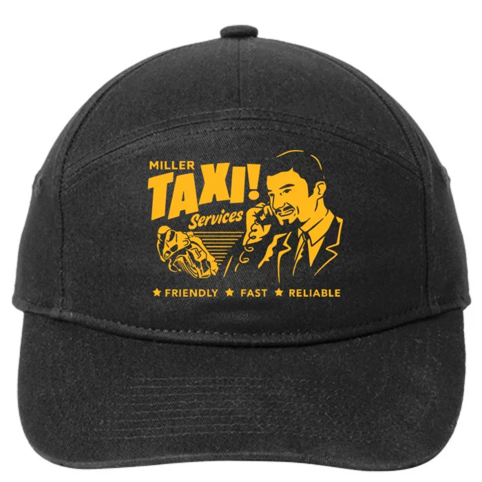 Jackmiller43 Taxi 7-Panel Snapback Hat