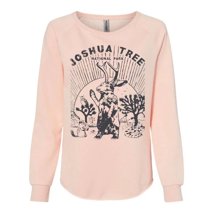 Joshua Tree Jackalope Guys Joshua Tree Vintage National Park Womens California Wash Sweatshirt