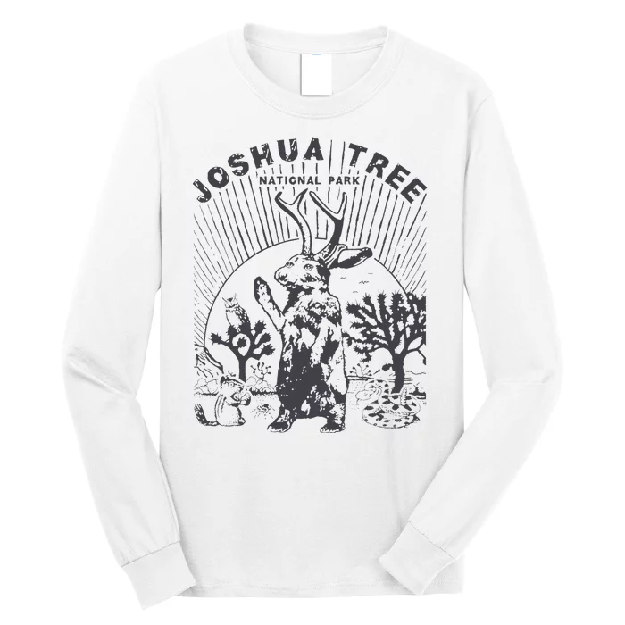 Joshua Tree Jackalope Guys Joshua Tree Vintage National Park Long Sleeve Shirt