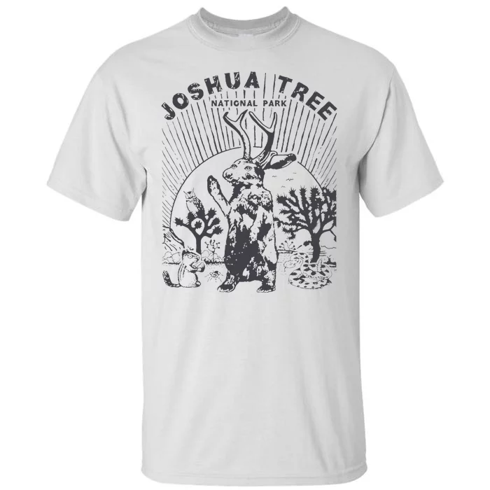 Joshua Tree Jackalope Guys Joshua Tree Vintage National Park Tall T-Shirt