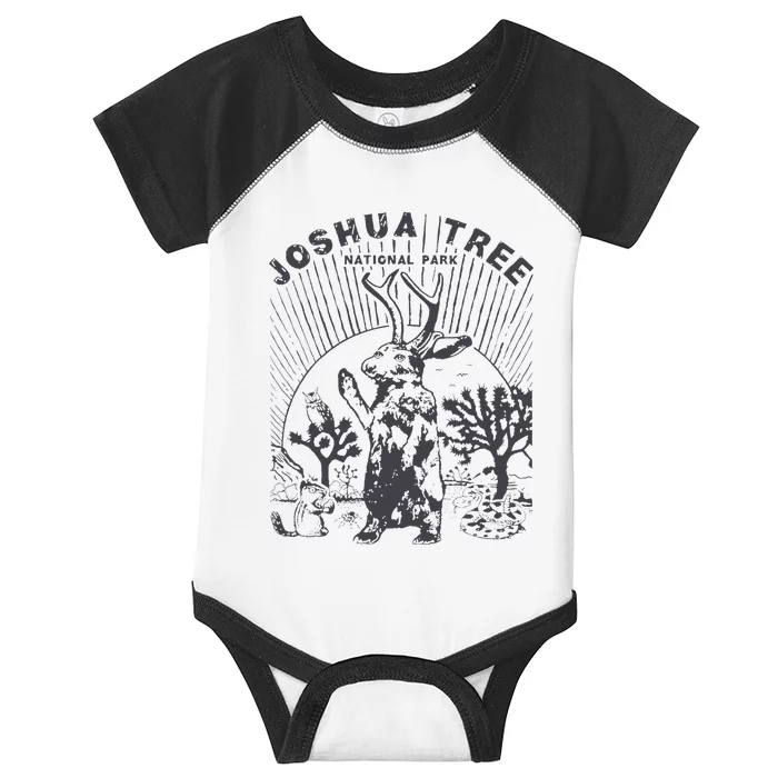 Joshua Tree Jackalope Guys Joshua Tree Vintage National Park Infant Baby Jersey Bodysuit