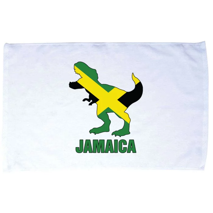 Jamaica Trex Jamaican Flag Microfiber Hand Towel