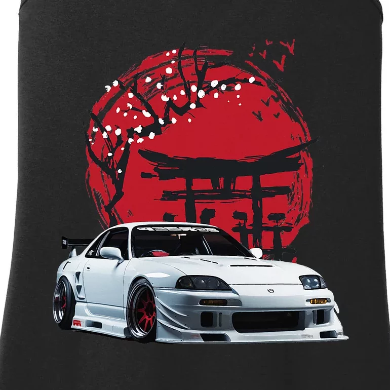 Jdm Tuning Japanese Domestic Market Skyline Supra Automotive Ladies Essential Tank