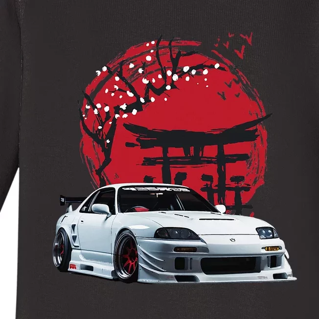 Jdm Tuning Japanese Domestic Market Skyline Supra Automotive Baby Long Sleeve Bodysuit