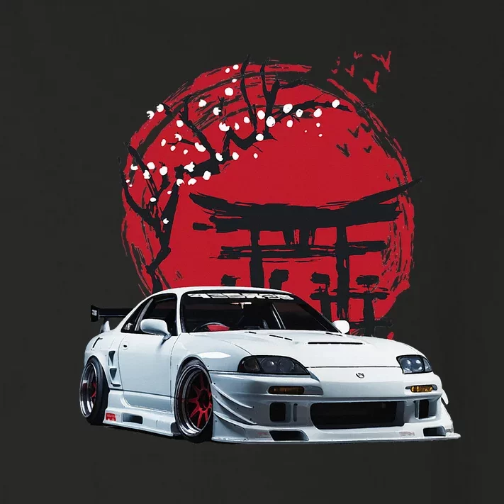 Jdm Tuning Japanese Domestic Market Skyline Supra Automotive Toddler Long Sleeve Shirt