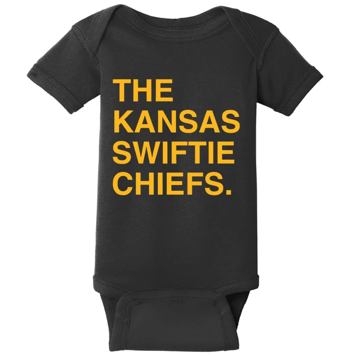 Joeymulinaro The Kansas Swifti Chief Baby Bodysuit