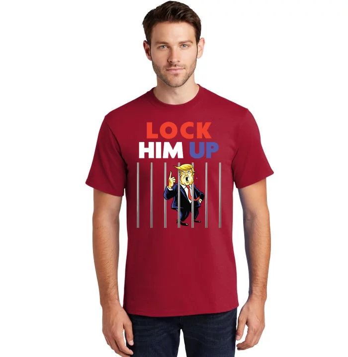 Jail Trump Lock Him Up Anti Trump Tall T-Shirt