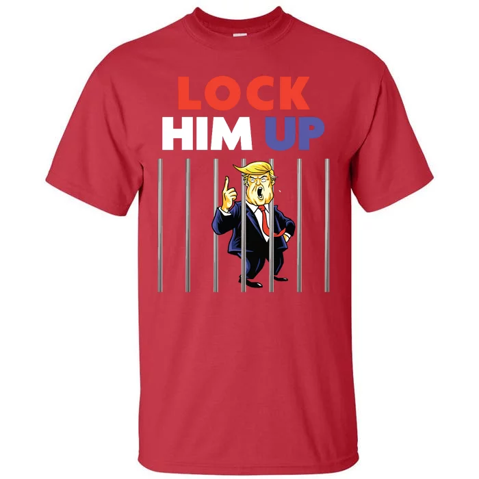 Jail Trump Lock Him Up Anti Trump Tall T-Shirt