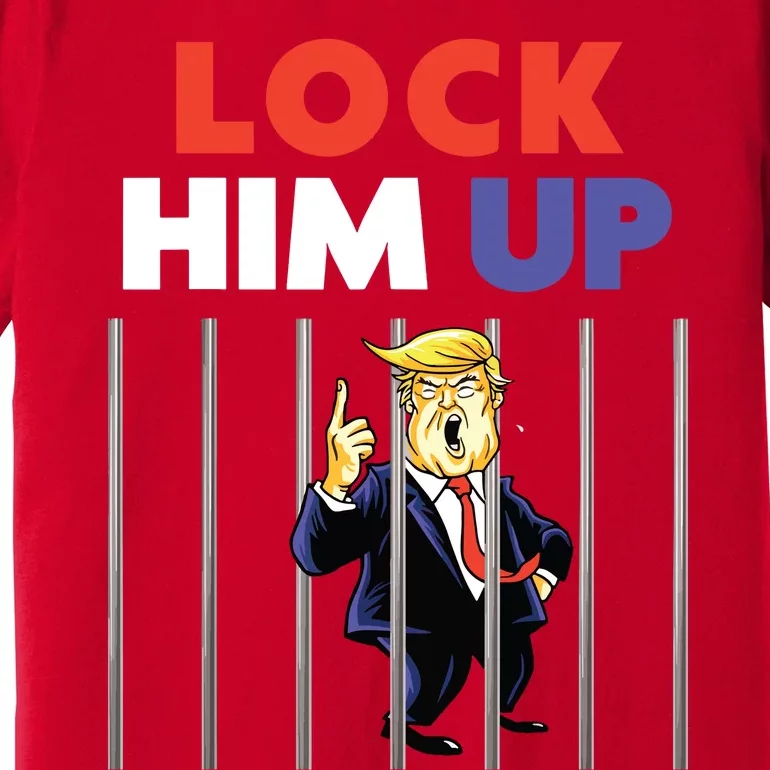 Jail Trump Lock Him Up Anti Trump Premium T-Shirt