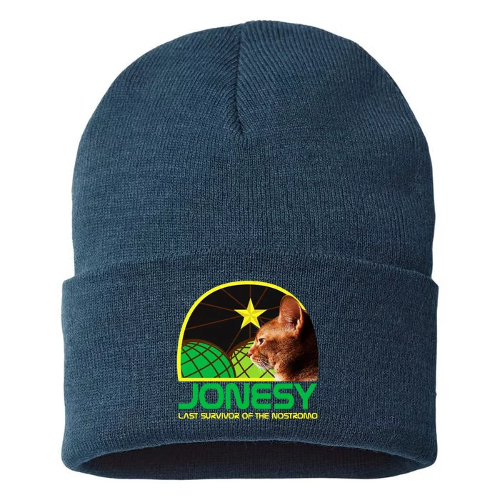 Jonesy The Last Surviving Member Funny Sustainable Knit Beanie