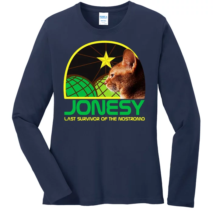 Jonesy The Last Surviving Member Funny Ladies Long Sleeve Shirt