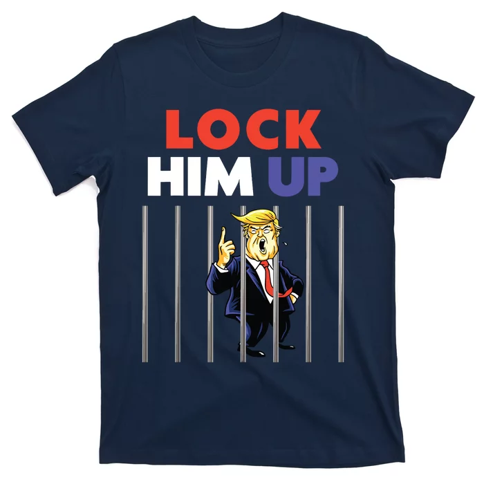 Jail Trump Lock Him Up Anti Trump T-Shirt