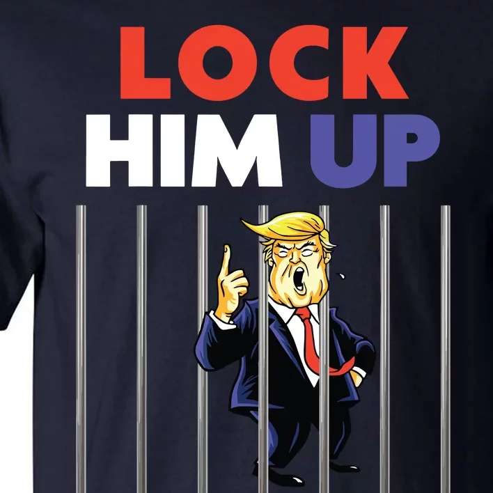 Jail Trump Lock Him Up Anti Trump Tall T-Shirt