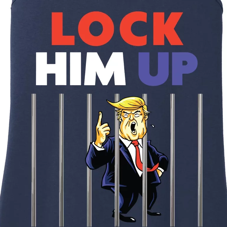 Jail Trump Lock Him Up Anti Trump Ladies Essential Tank