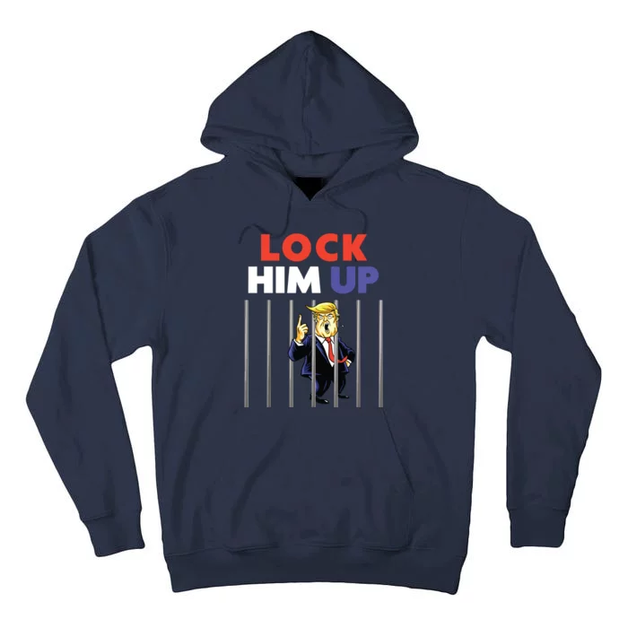 Jail Trump Lock Him Up Anti Trump Tall Hoodie