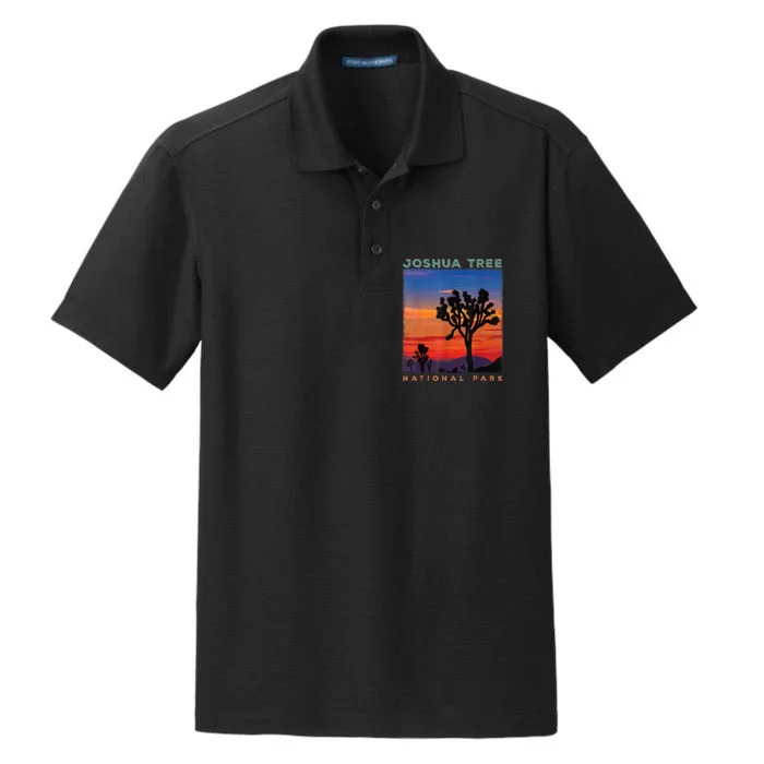 Joshua Tree National Park Dry Zone Grid Performance Polo