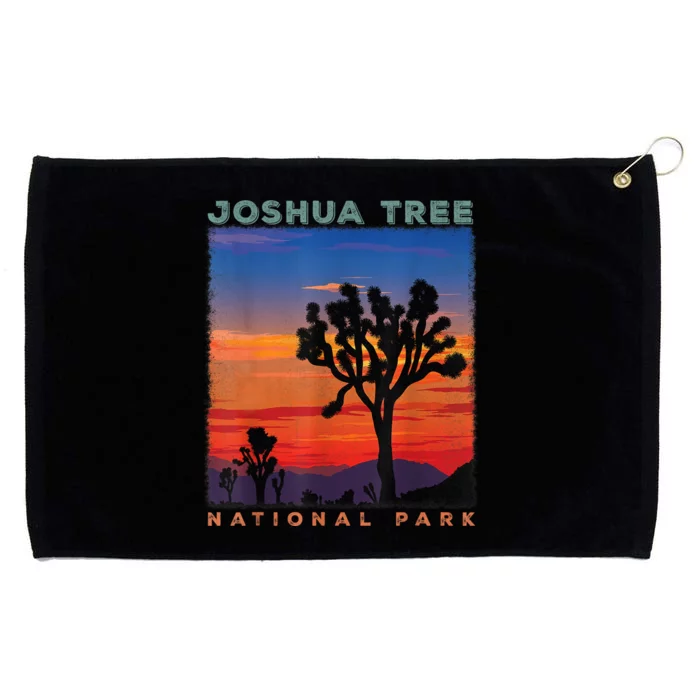 Joshua Tree National Park Grommeted Golf Towel