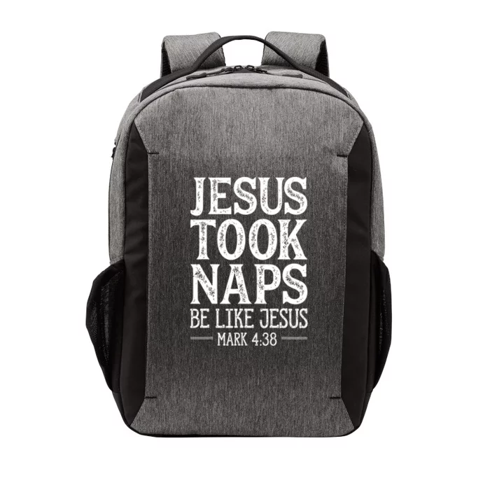 Jesus Took Naps Be Like Jesus Christian Religious Women Vector Backpack