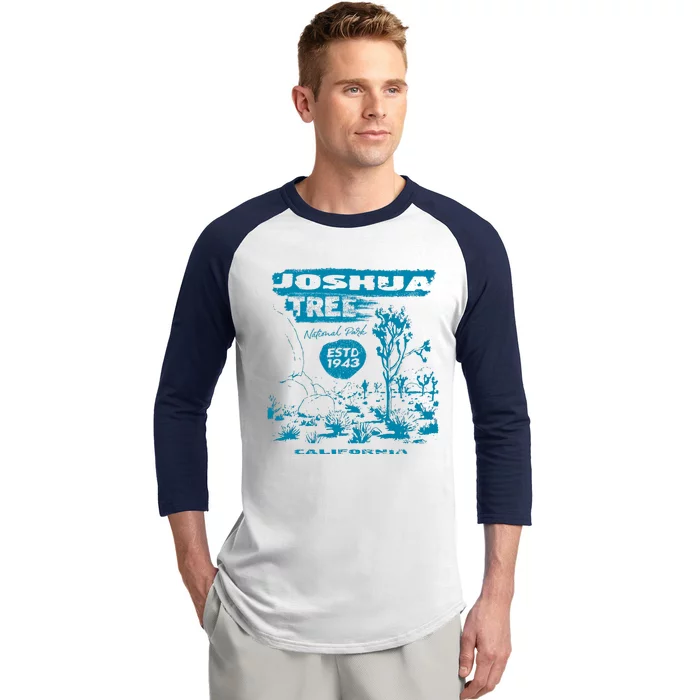 Joshua Tree National Park California Baseball Sleeve Shirt