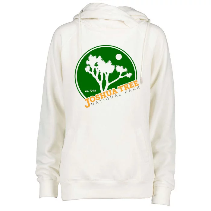 Joshua Tree National Park Womens Funnel Neck Pullover Hood