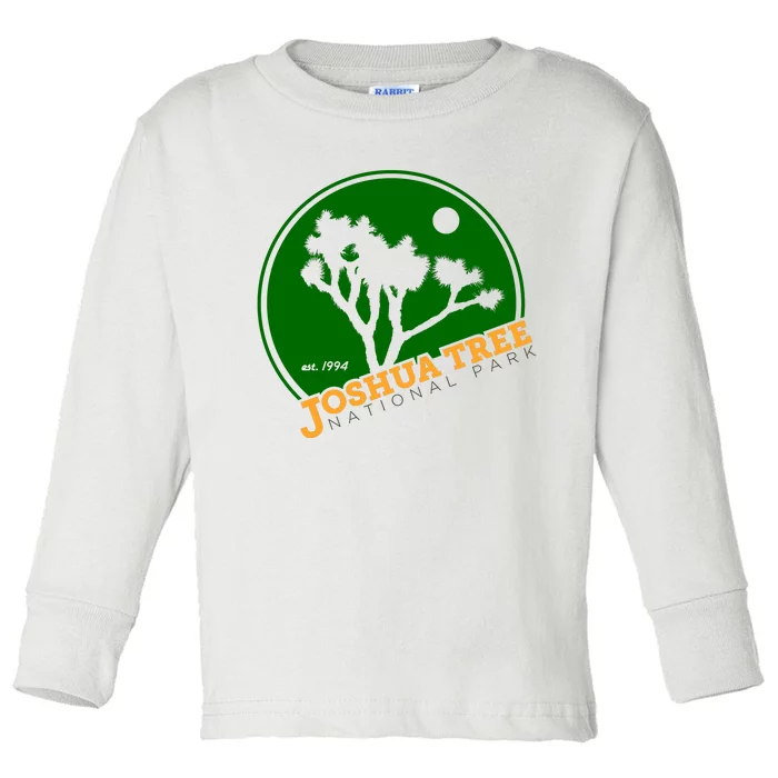 Joshua Tree National Park Toddler Long Sleeve Shirt