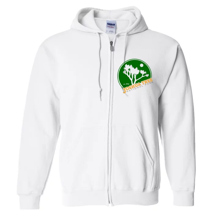 Joshua Tree National Park Full Zip Hoodie