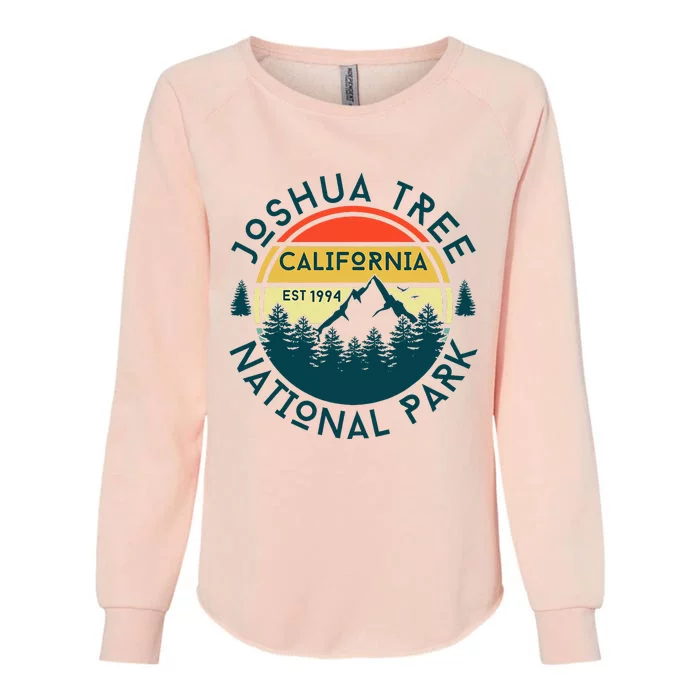 Joshua Tree National Park California Hiking Nature Outdoors Womens California Wash Sweatshirt