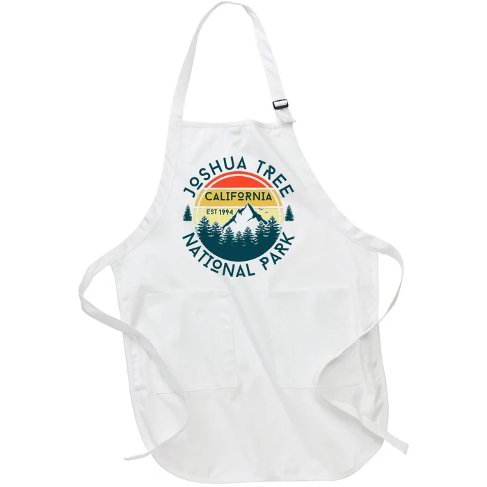 Joshua Tree National Park California Hiking Nature Outdoors Full-Length Apron With Pocket