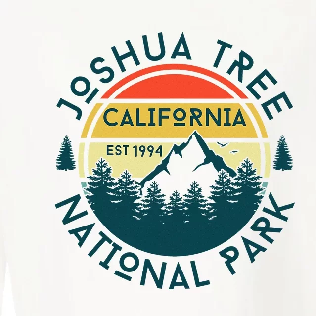 Joshua Tree National Park California Hiking Nature Outdoors Cropped Pullover Crew