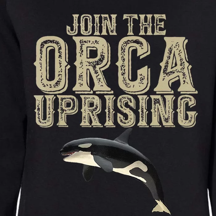 Join The Orca Uprising Womens California Wash Sweatshirt