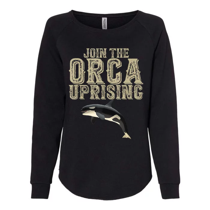 Join The Orca Uprising Womens California Wash Sweatshirt