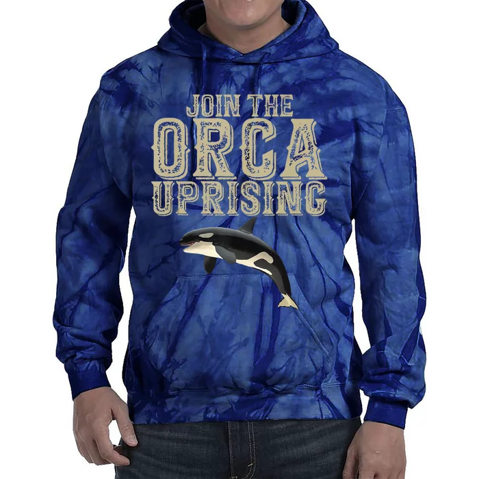 Join The Orca Uprising Tie Dye Hoodie