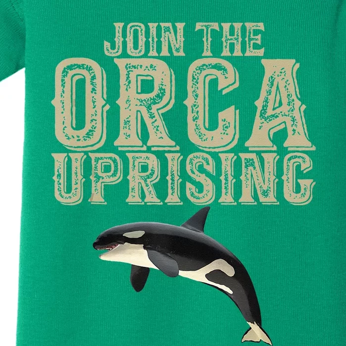 Join The Orca Uprising Baby Bodysuit