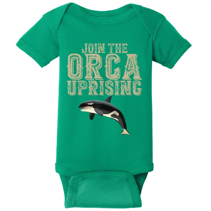 Join The Orca Uprising Baby Bodysuit