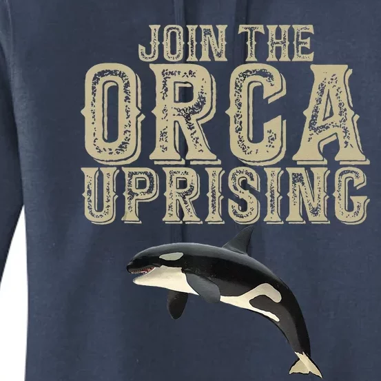 Join The Orca Uprising Women's Pullover Hoodie